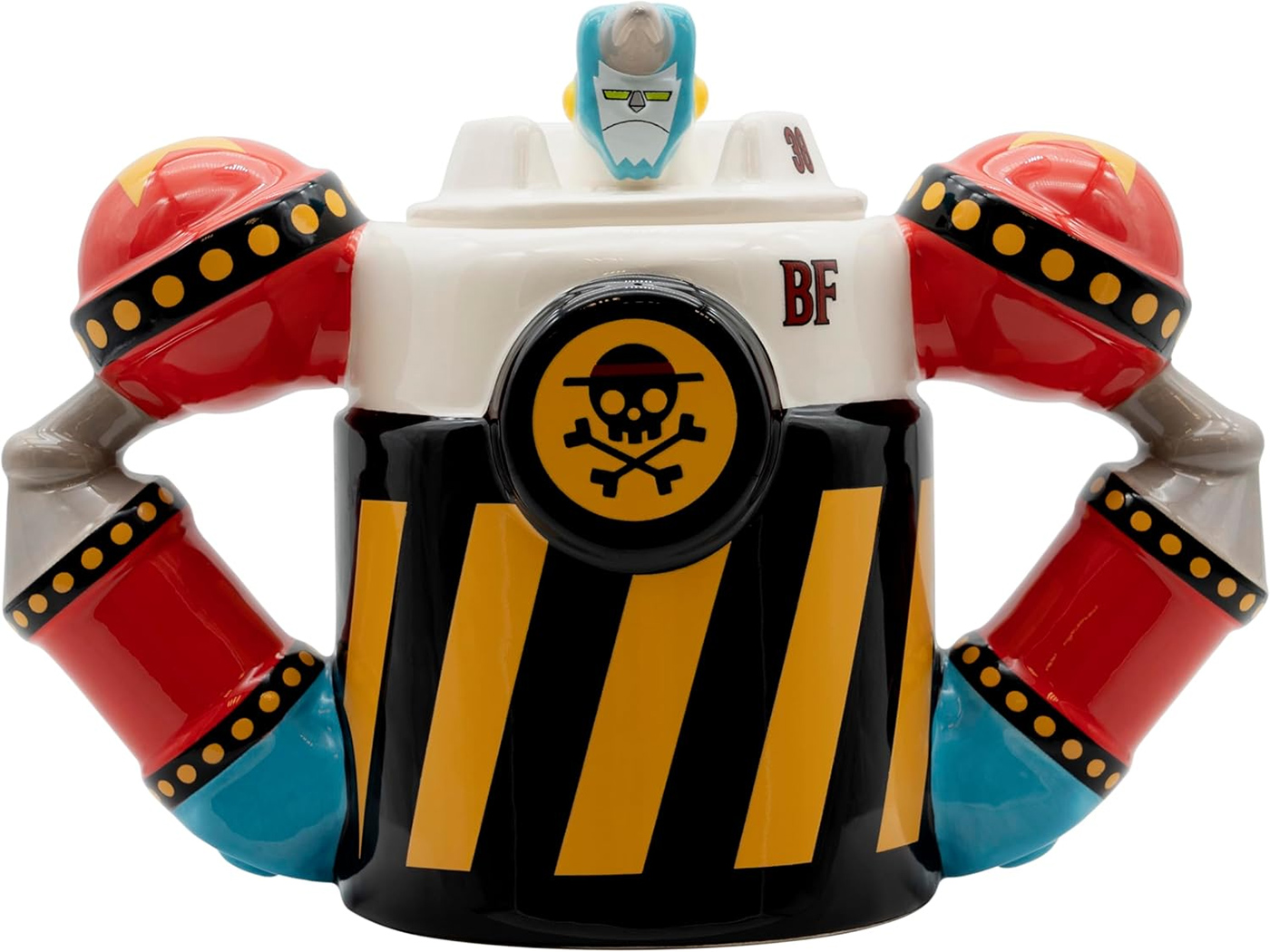 3D Mug Robo Mecha One Piece Iron Pirate Franky Shogun
