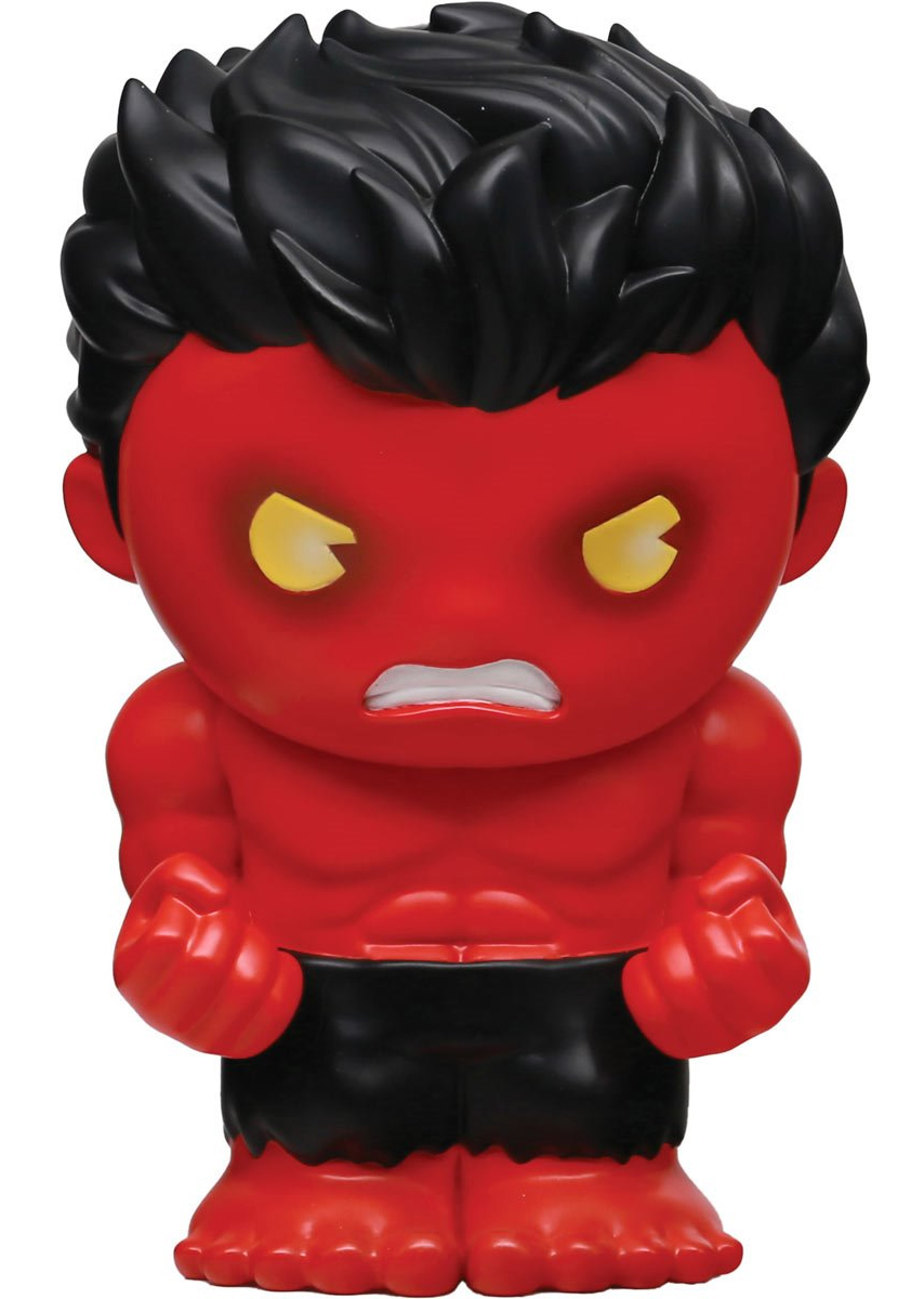 Marvel PVC Figural Bank Coffee: Doctor Destiny and Red Hulk
