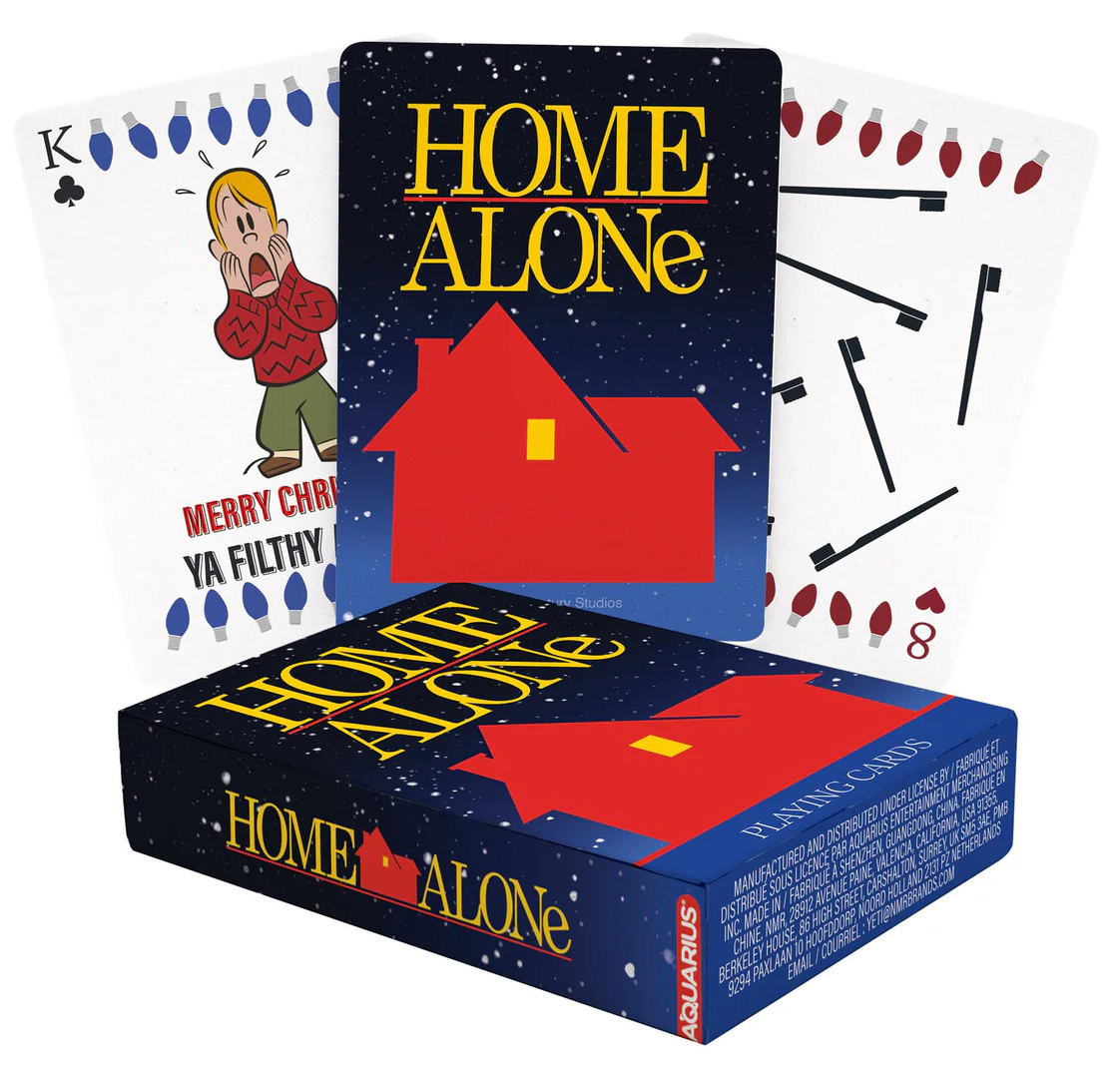Back of the movie forgot about me (Home Alone)