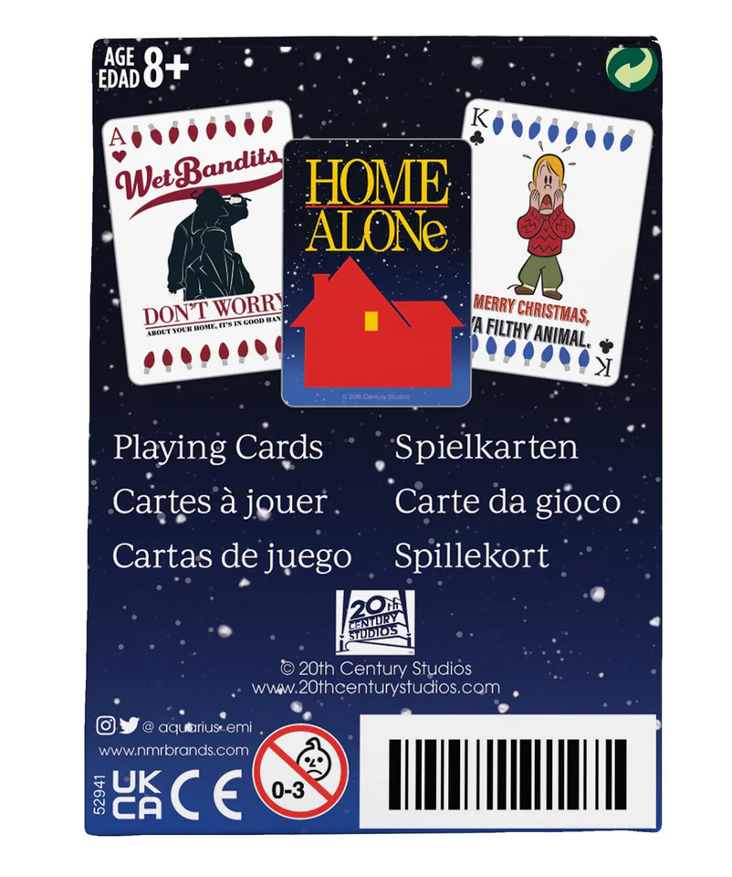 Back of the movie forgot about me (Home Alone)