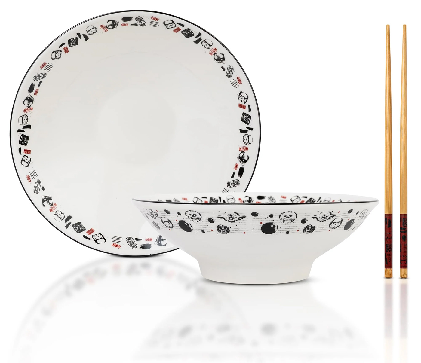 Donburi Star Wars Bowl with Sum-e Style Art
