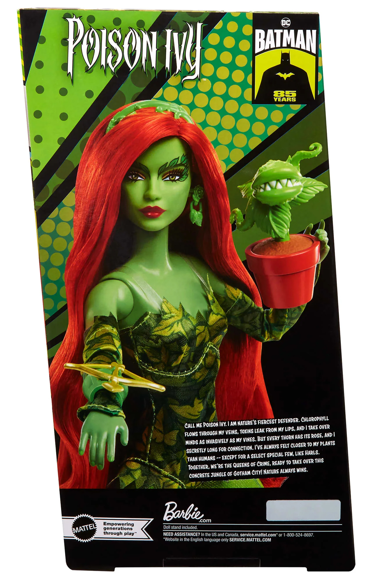 Barbie Doll Poison Ivy (Poison Ivy) DC Comics